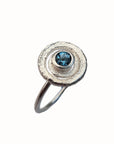 Blue Topaz Planetary Ring - Ready to Wear