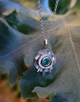 Emerald Celestial Eye Pendant
