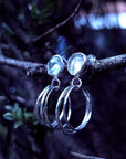 Goddess of the Water Hoop Earrings