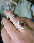 Ruby Moon ring
