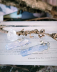 Raw Blue Kyanite Shard Earrings