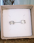 Raw Herkimer Diamond Earrings