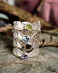 Ready to Wear Amethyst Thin Band Faerie Tale Ring