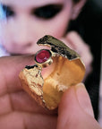 Ruby & Gold Faerie Tale Ring