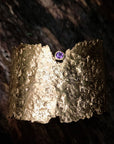Amethyst Warrioress Shield Cuff