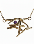Gold & Gemstone Faerie Tale Pendant
