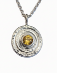 Gemstone Orb Pendant