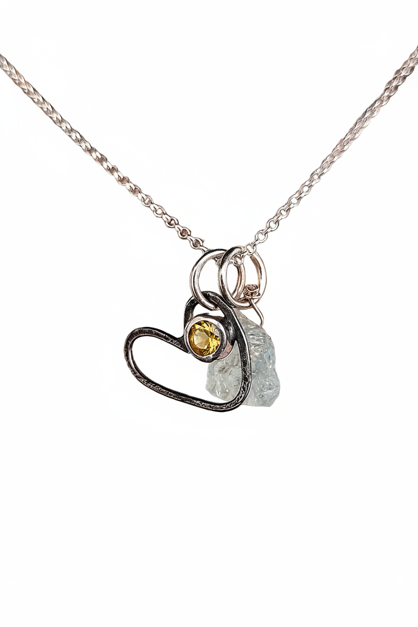 Queen of Hearts Charm Pendant
