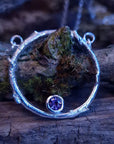 Emerald Faerie Ring Pendant