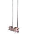 Raw Ametrine Drop Earrings