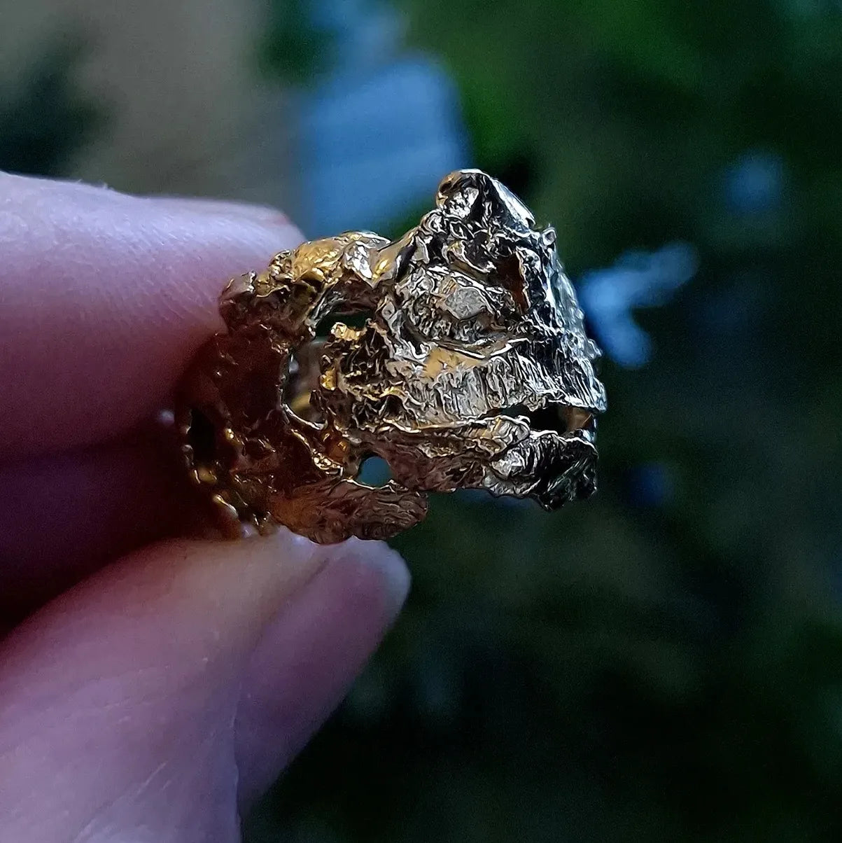 Ready to Wear Gold Goddess of the Sea Ring