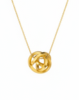 Yellow Gold Knot Pendant