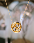 Yellow Gold Knot Pendant