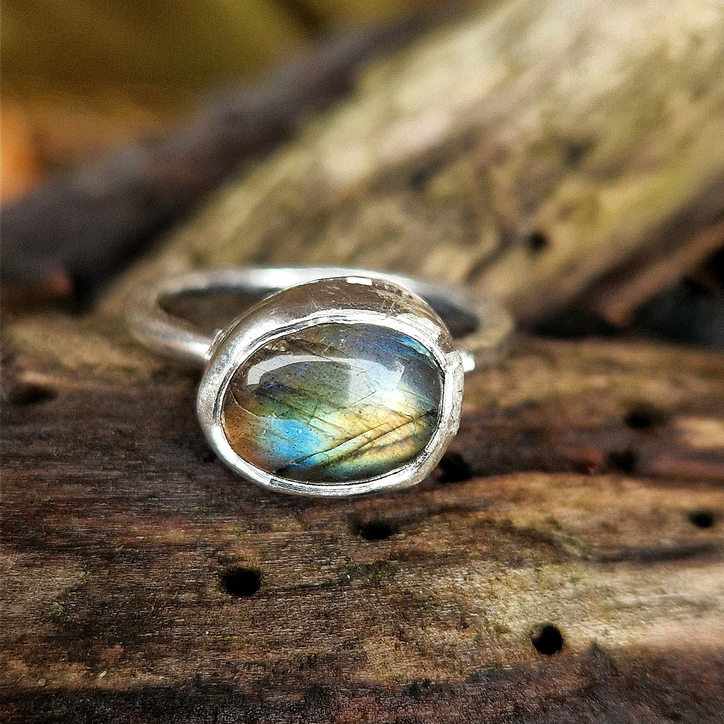 OOAK Labradorite Ring