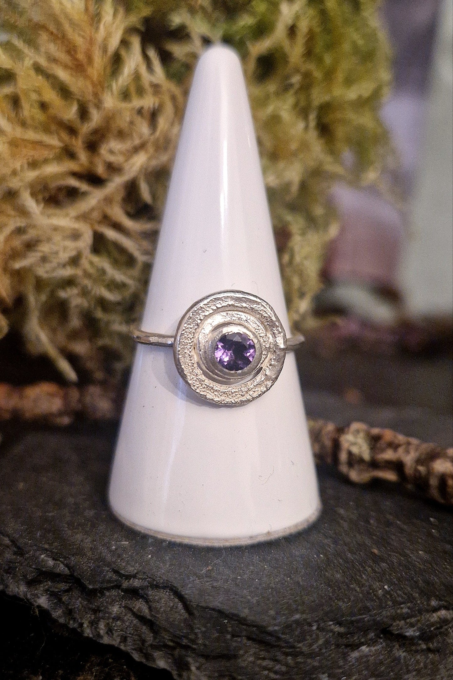 Amethyst Planetary Ring