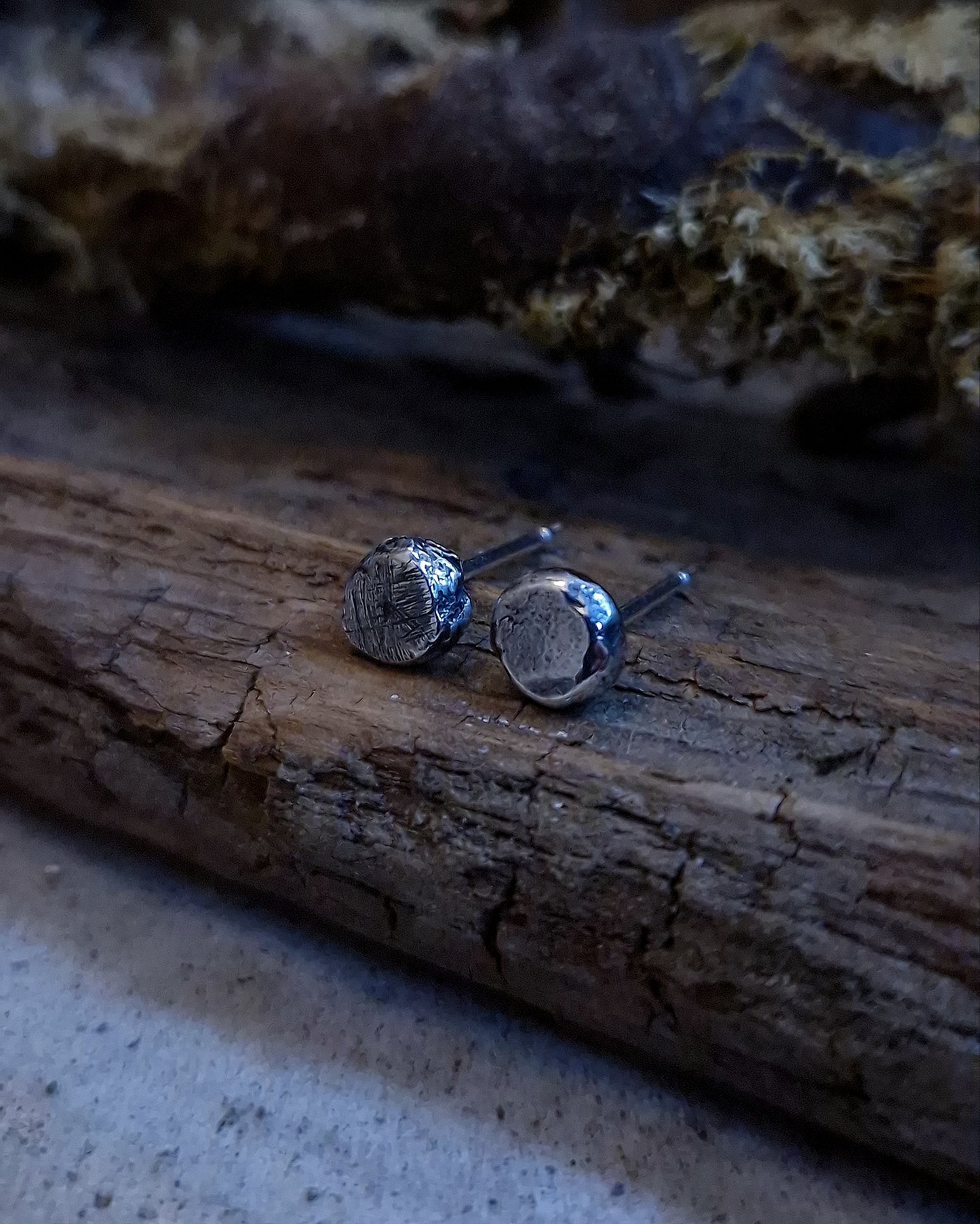Primitive Mini Rock Earrings