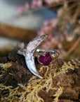 Ruby Moon ring