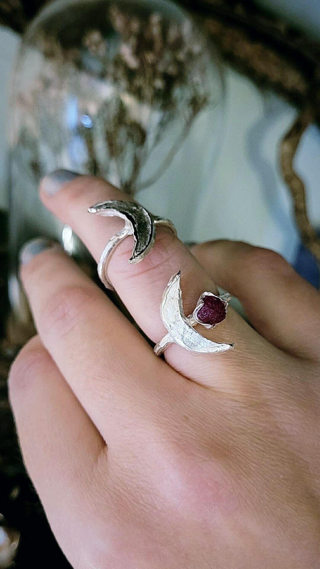 Ruby Moon ring