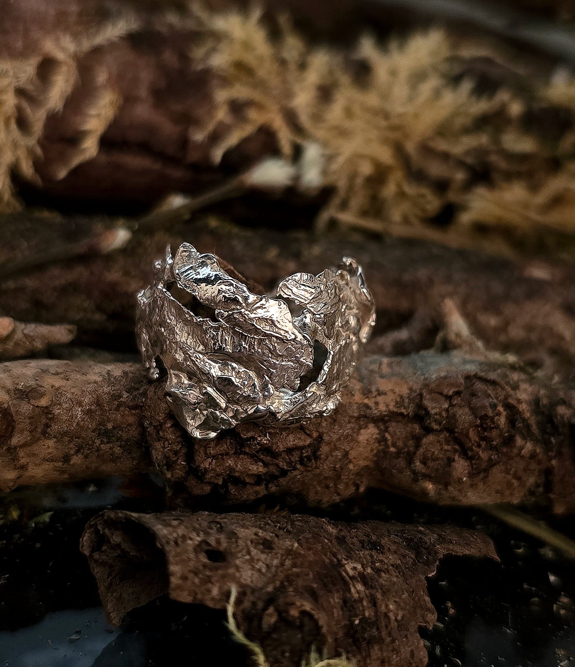 Goddess of the Sea Ring unique irish design