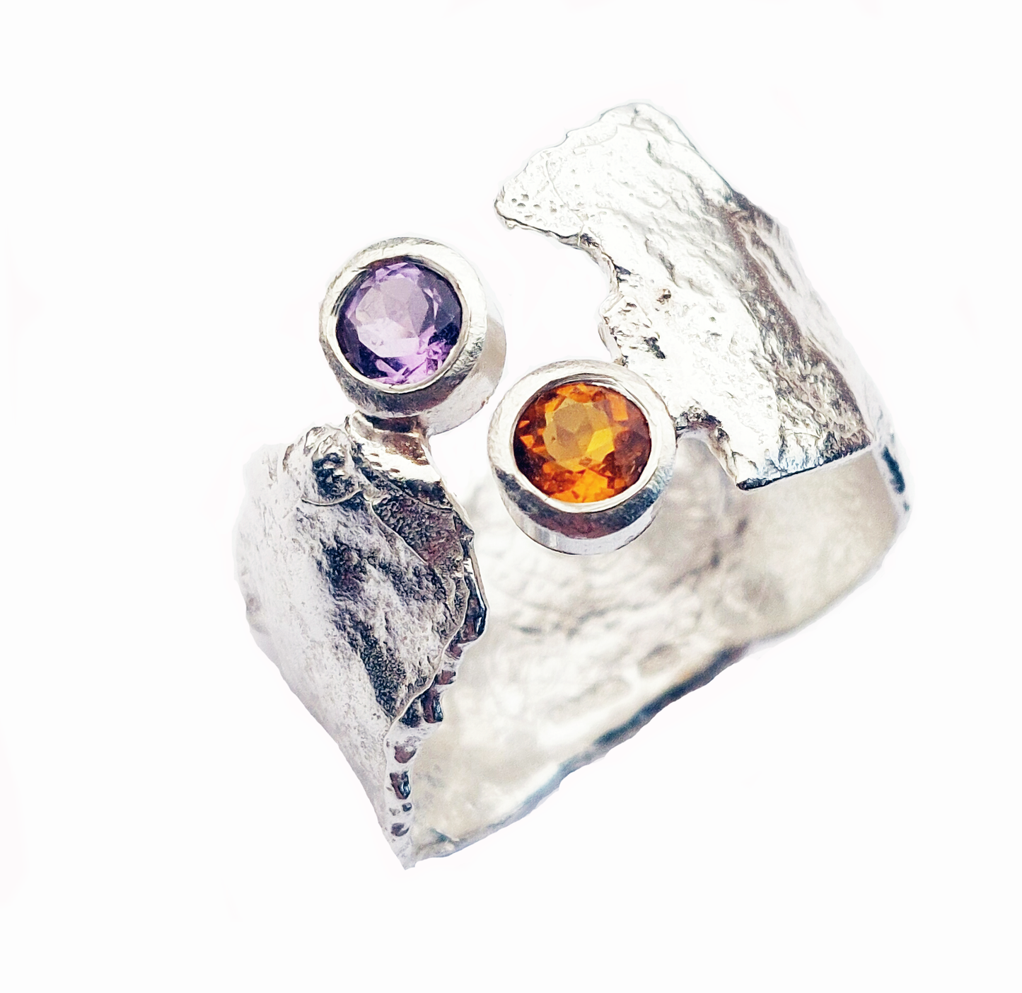 Ready to Wear Amethyst & Citrine Faerie Tale Ring