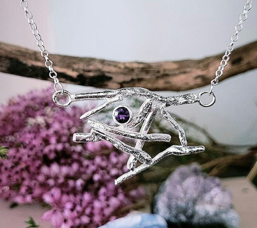 Ready to Wear Amethyst Faerie Tale Pendant