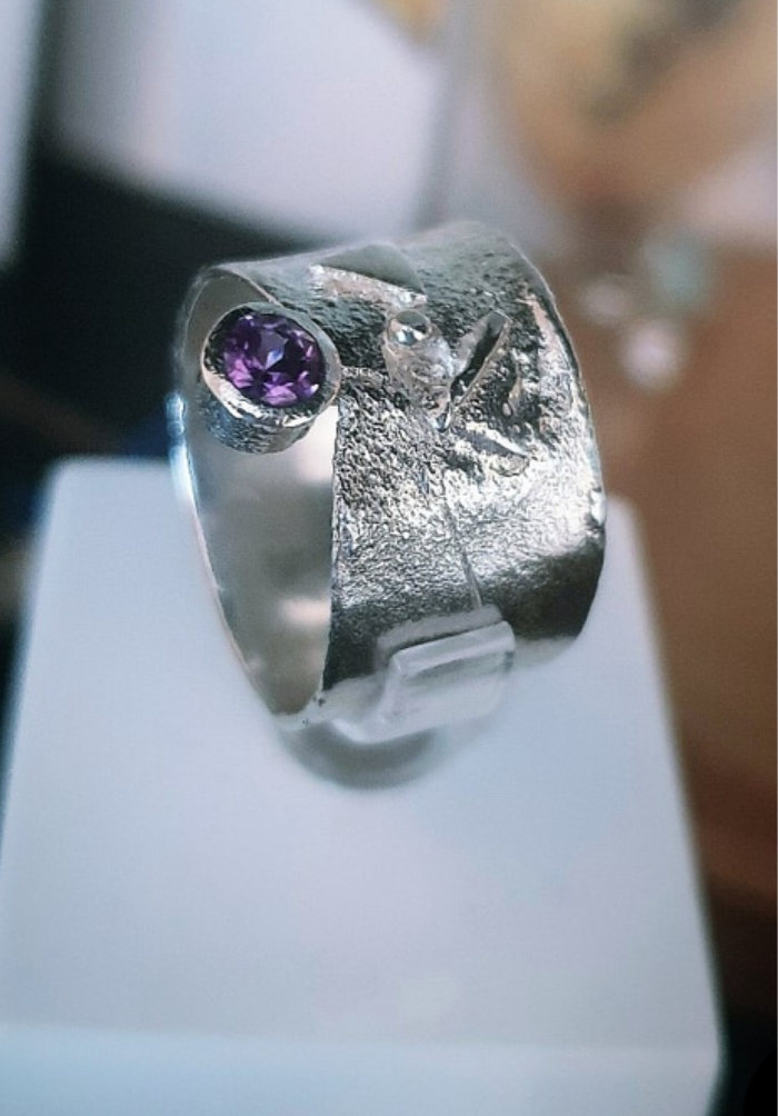 Amethyst Guardian Ring