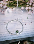 Ready to Wear Peridot Faerie Ring Pendant