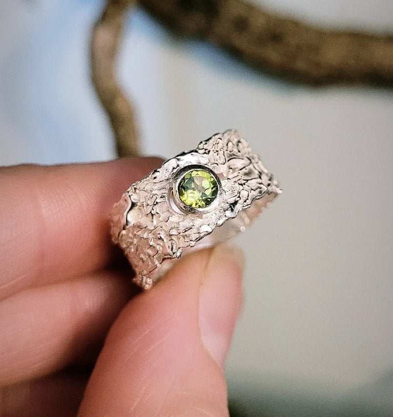 Ready to Wear That Place Beyond Ring in Peridot