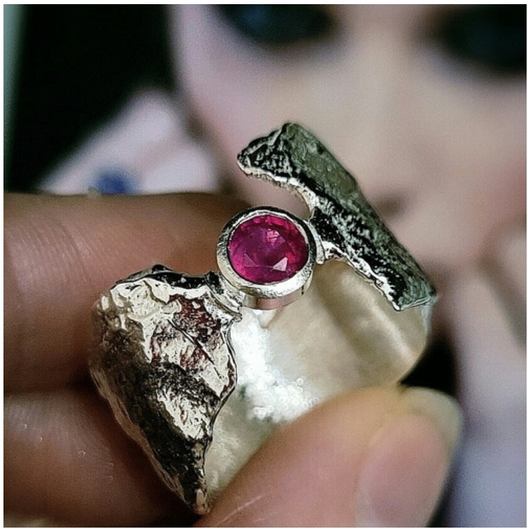 Ruby Faerie Tale Ring